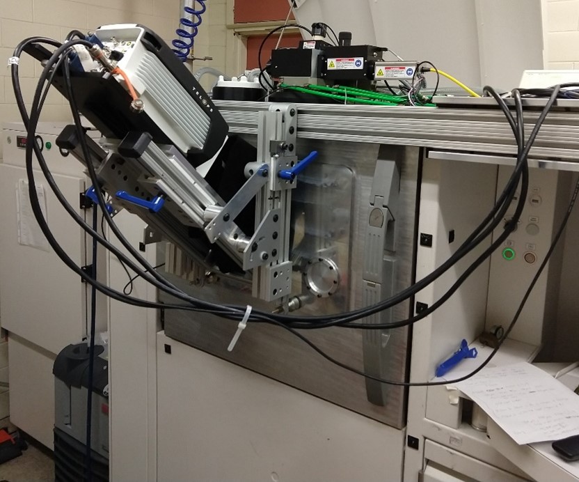 NIST industrial laser powder-bed fusion system for metal additive manufacturing