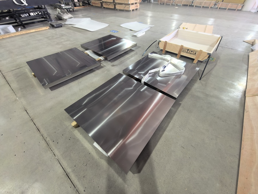 Titanium sheet and plate supplied across commercially pure and alloy grades