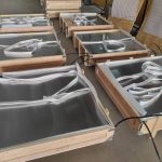 Grade 5 Ti-6Al-4V titanium plates packed for export, ASTM B265
