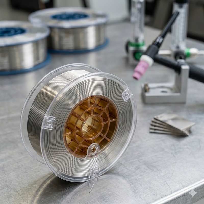 Titanium welding wire for ERTi filler and weld heat tint guide