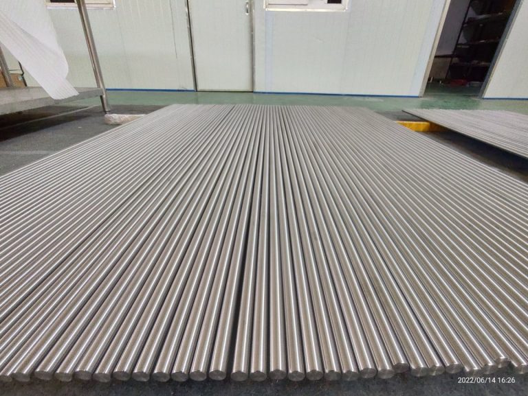 ASTM F67 commercially pure titanium round bars (Grade 1 / Grade 2)