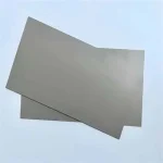 Sintered porous titanium plate product image for filtration and diffuser RFQs