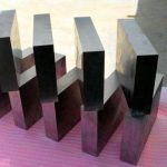 Solid titanium block machining stock for drawing-based RFQ