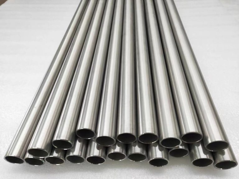 Titanium capillary and small diameter tube material for industrial RFQ