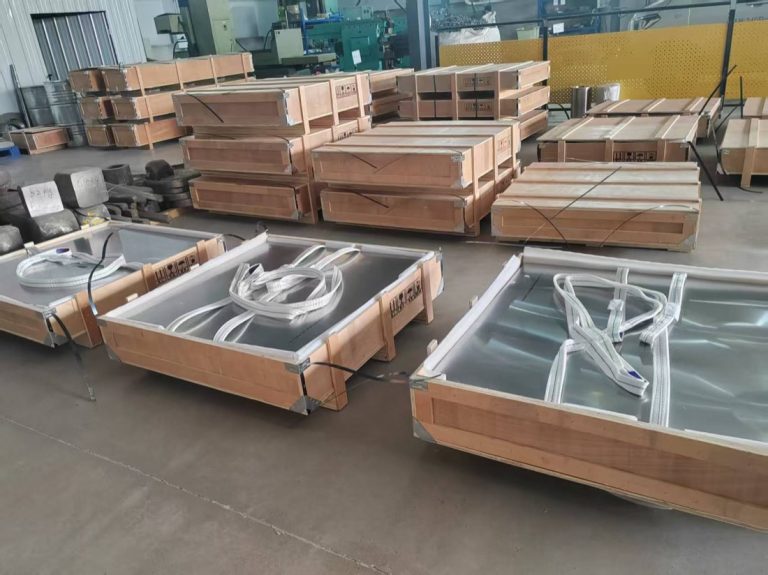 Ti-6Al-4V Grade 5 titanium sheets packed for export