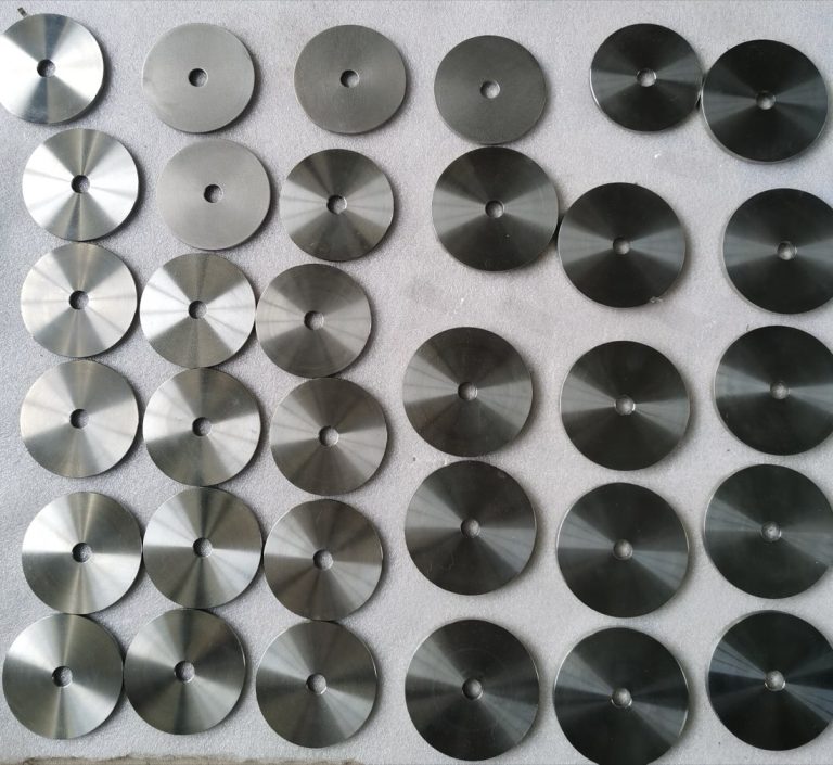 Grade 7 Ti-0.15Pd forged titanium discs / rings, ASTM B381