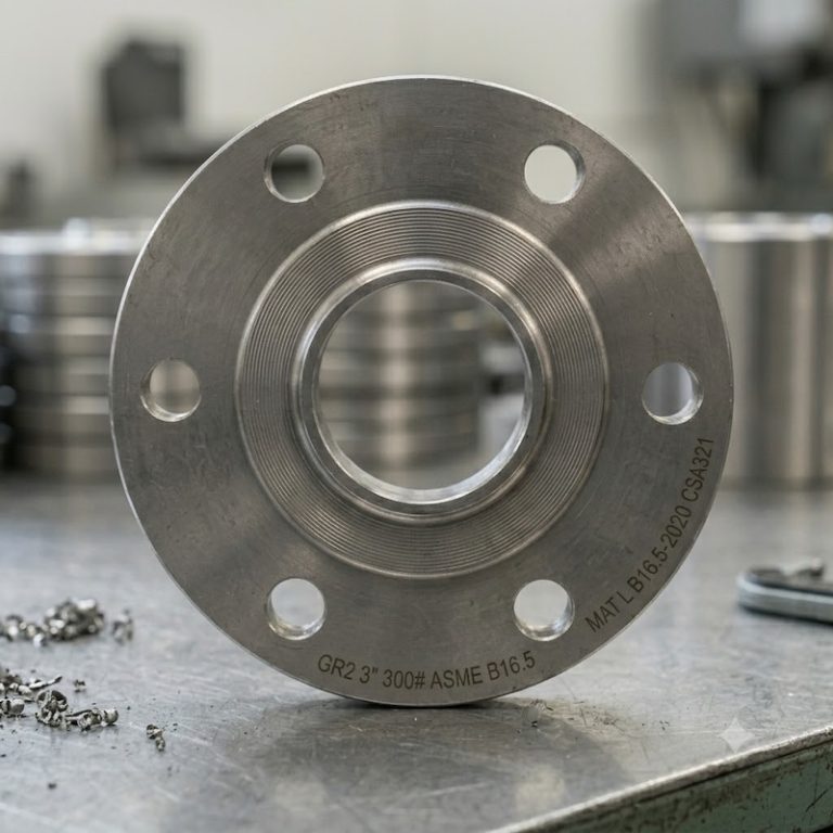 Grade 2 Titanium Flange | ASTM B381 Titanium Pipe Flange