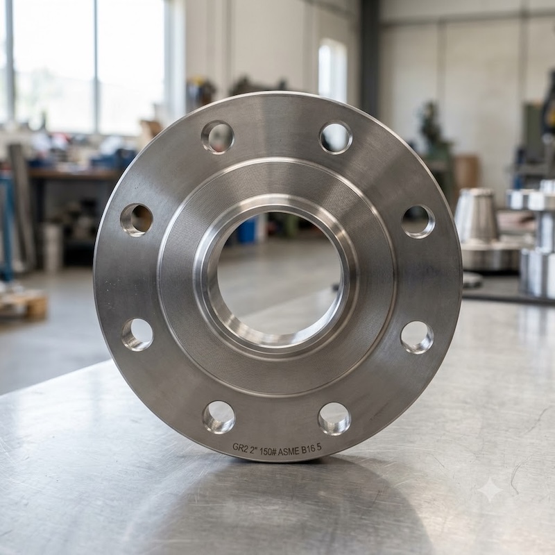 Grade 2 Titanium Flange | ASTM B381 Titanium Pipe Flange product image