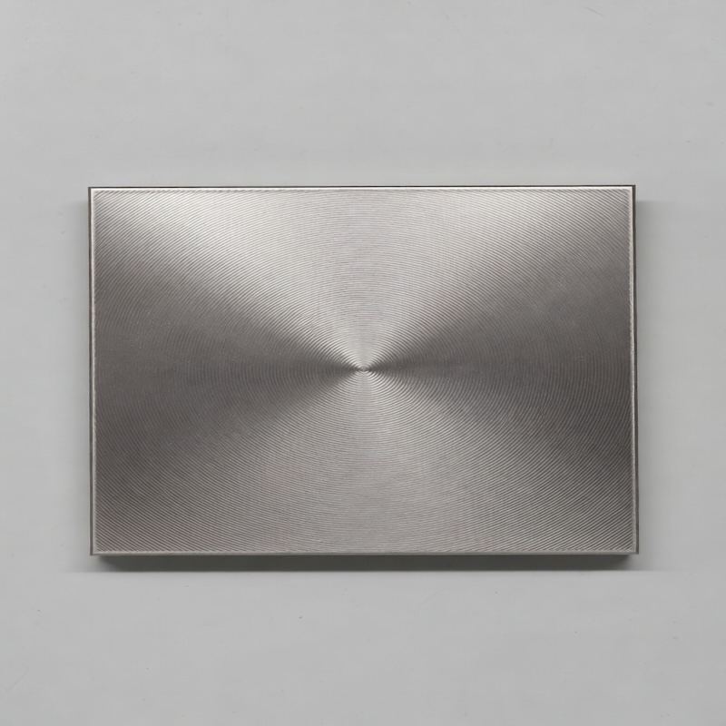 Precision machined titanium build plate Ti6Al4V Grade 5 square view showing excellent flatness for metal 3D printing