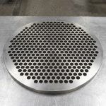 Grade 2 Titanium Tube Sheet | Heat Exchanger and Condenser Tube Plate product image