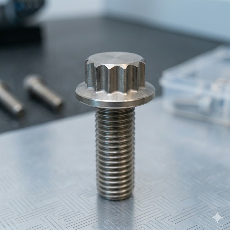 Titanium bolts nuts and fasteners