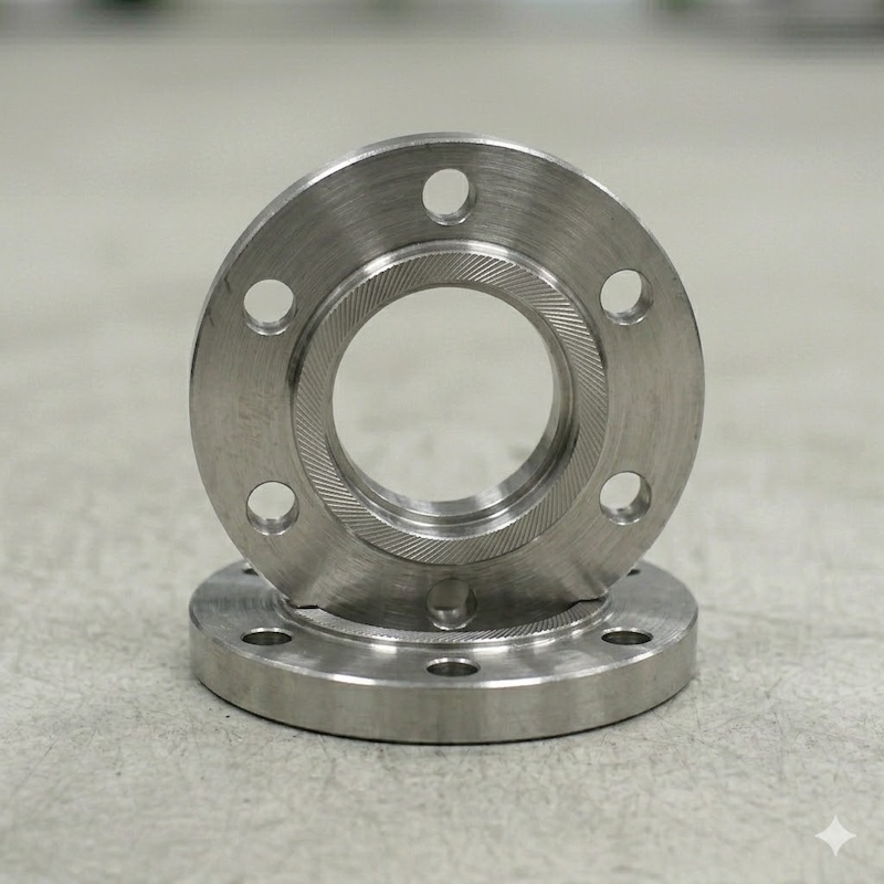 Titanium flanges ASTM B381 product image for RFQ review