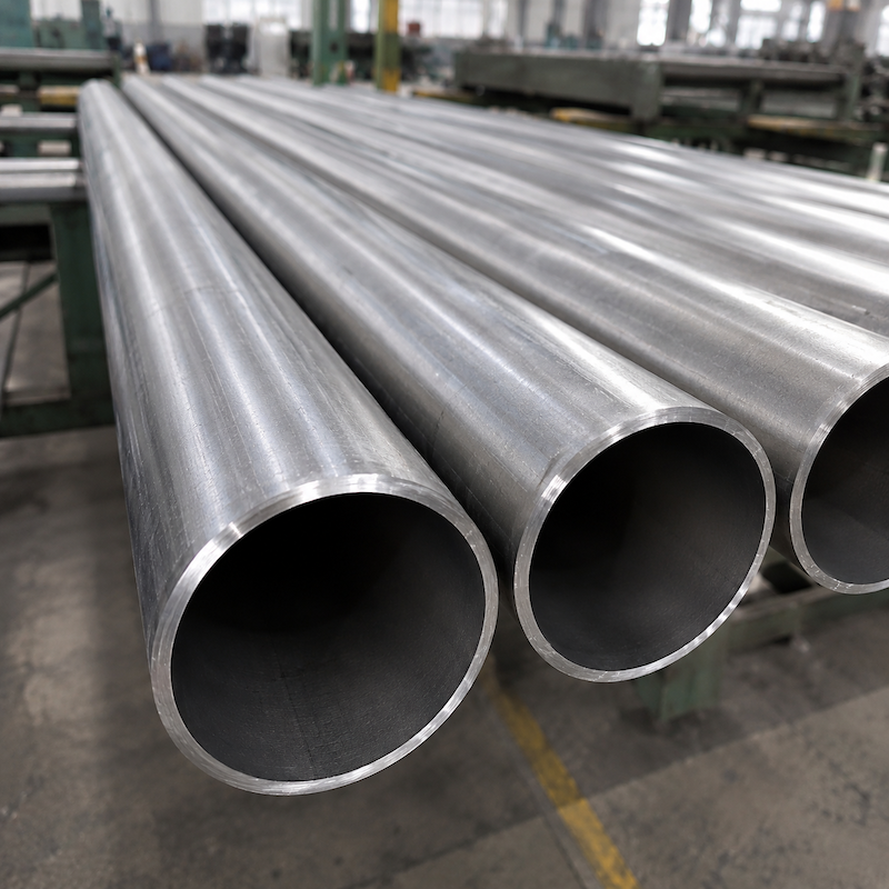 Large nickel alloy seamless pipes for industrial piping projects