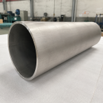 Nickel alloy pipe surface condition for industrial equipment