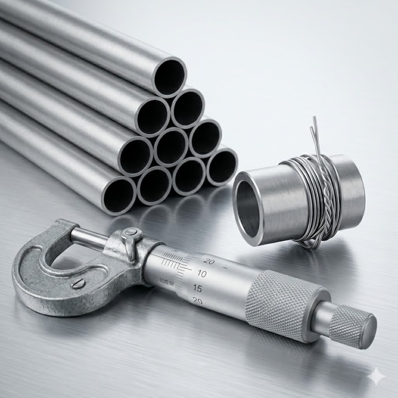 Nickel 200 and Nickel 201 tubes for ASTM nickel tubing RFQs