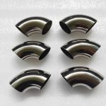 Titanium pipe elbow fittings