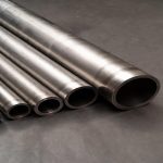 Alloy 825 tube end view showing internal surface and wall thickness
