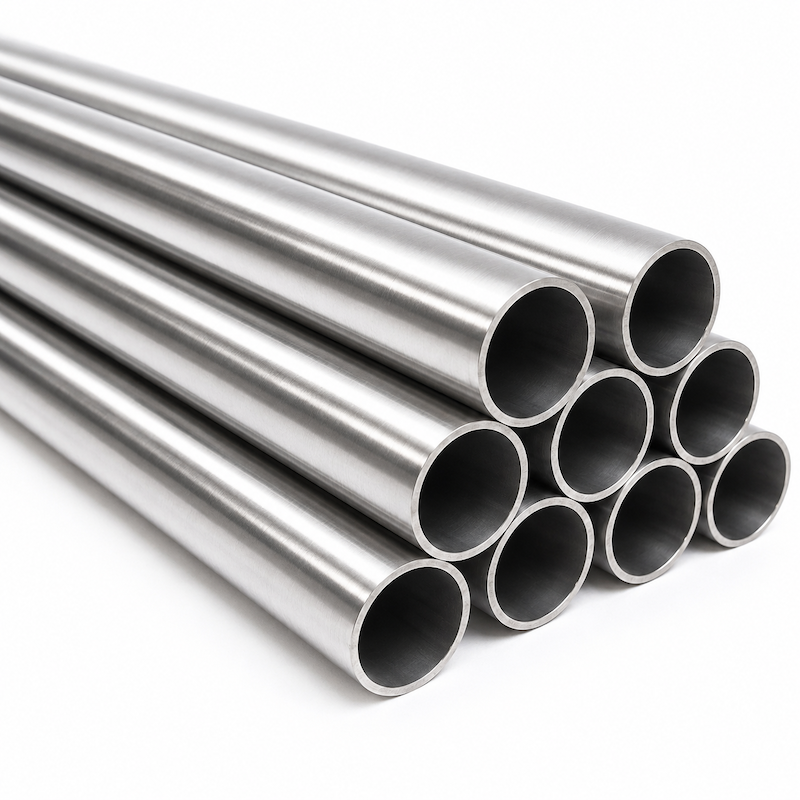 Nickel 200 and Nickel 201 tubes for industrial process equipment