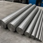 Molybdenum round bars and rods with machined ends
