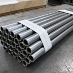 Tantalum seamless tubes bundled for export packing