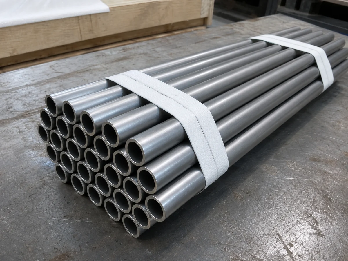 Seamless tube, illustrative image of the product form