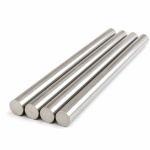 Nickel 200 UNS N02200 round bars prepared for industrial machining