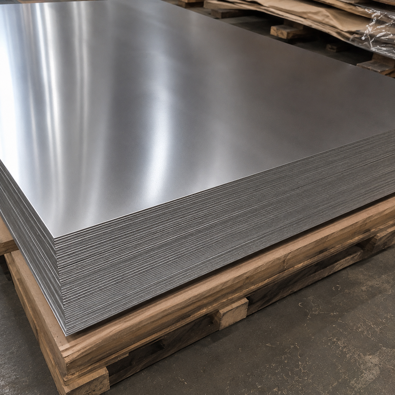 Nickel 201 plate edge detail and surface condition reference