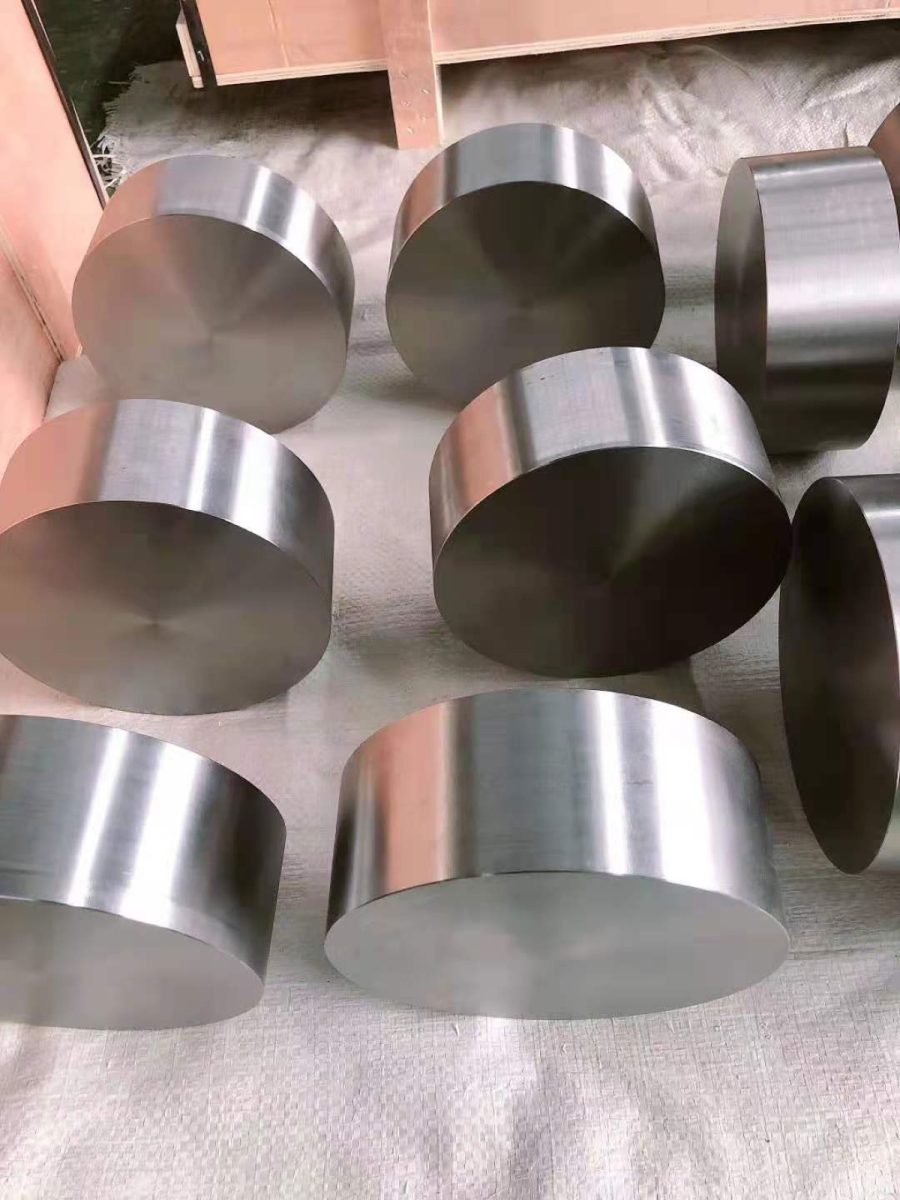 Titanium forged discs for machined components