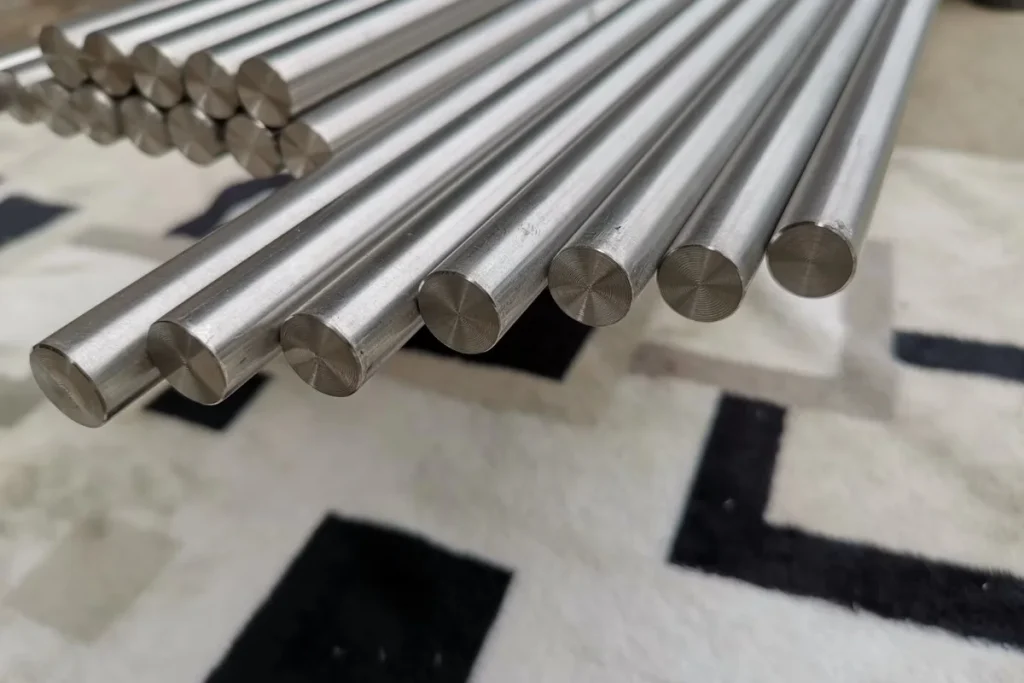 Titanium round bar and square bar sections supplied to ASTM B348