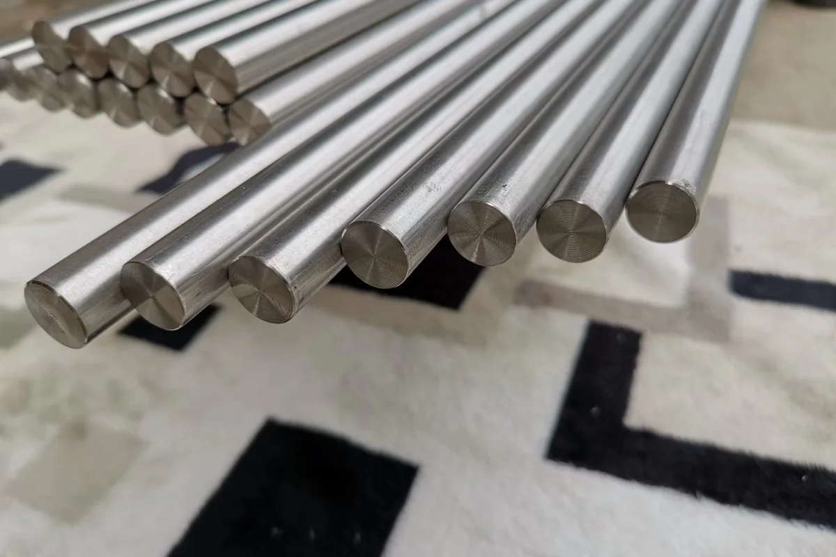 Titanium round bar and square bar sections supplied to ASTM B348