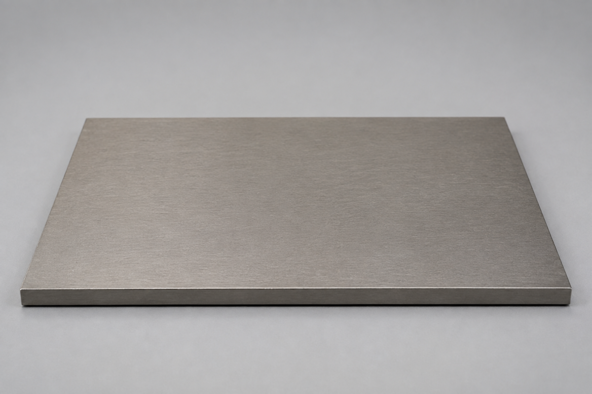 Refractory metal sheet and plate, illustrative studio image of the product form