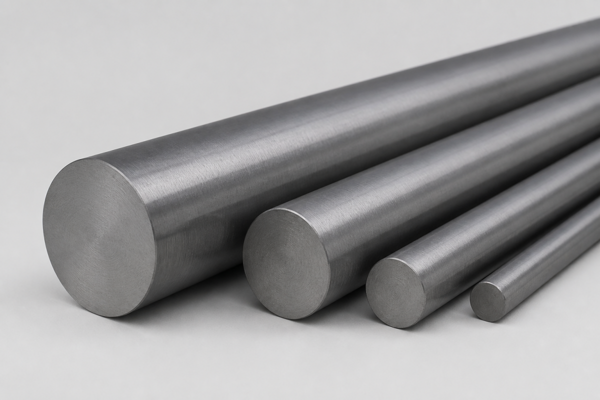 Tantalum bar material for industrial RFQ