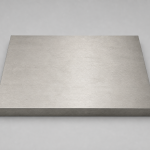 Zirconium plate, illustrative studio image of the product form