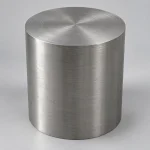 Commercially pure titanium ingot, illustrative studio image of the product form