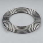 Titanium coil tubing, illustrative studio image of the product form