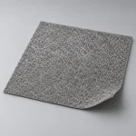 Titanium fibre sintered felt, illustrative studio image of the product form