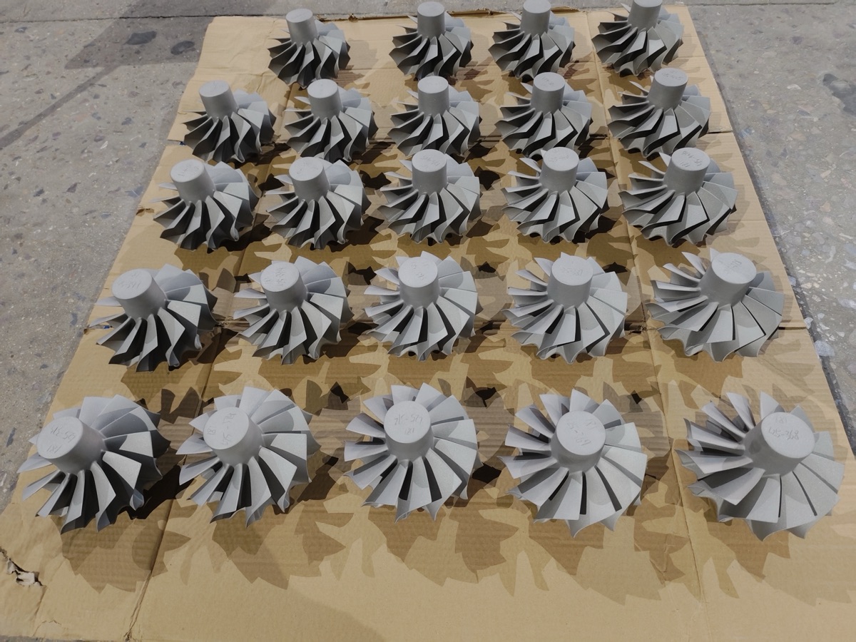Machined titanium components